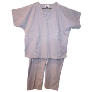 Gray Scrubs Medical Healthcare Uniform